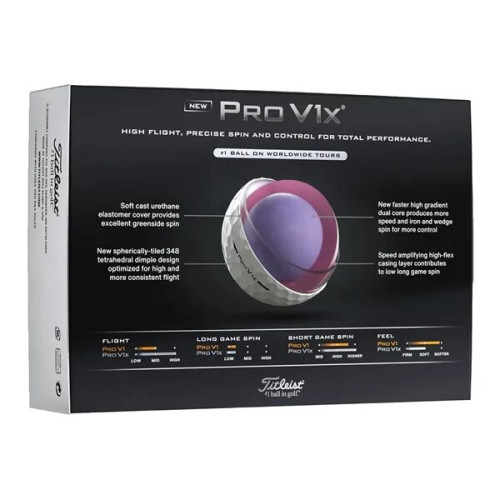 Titleist® Pro V1x® Golf Ball Std Serv