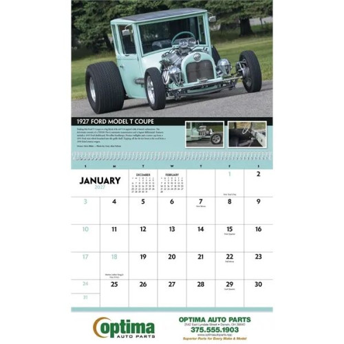 Triumph® Calendars Street Rods Calendar