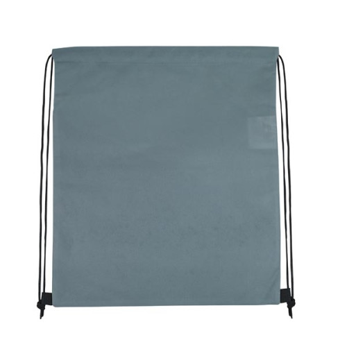 Reflective Geometric Drawstring Backpack