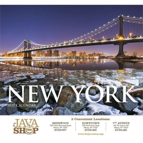 Products New York Appointment Calendar - Stapled