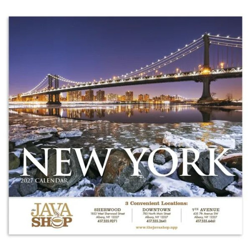 Products New York Appointment Calendar - Stapled