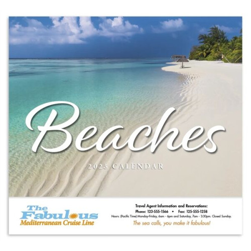 Beaches Appointment Calendar - Stapled