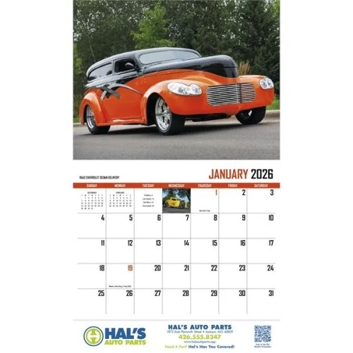 Products Street Rod Fever Appointment Calendar - Stapled