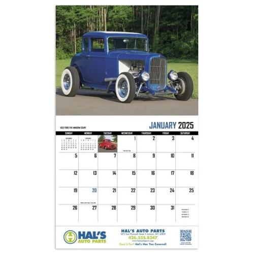 Products Street Rod Fever Appointment Calendar - Stapled