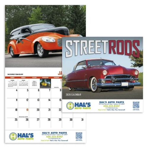 Products Street Rod Fever Appointment Calendar - Stapled