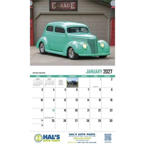 Products Street Rod Fever Appointment Calendar - Stapled