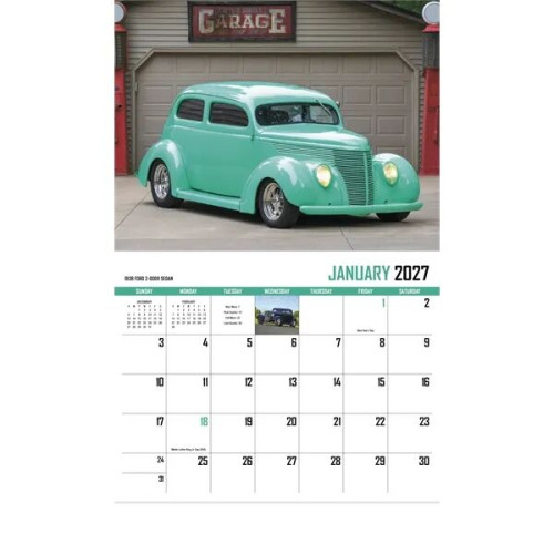 Products Street Rod Fever Appointment Calendar - Stapled