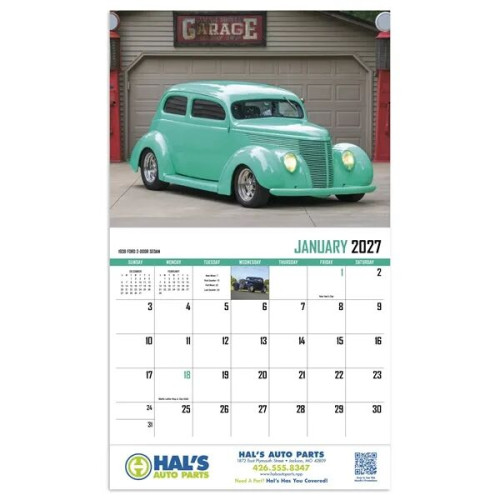Products Street Rod Fever Appointment Calendar - Stapled
