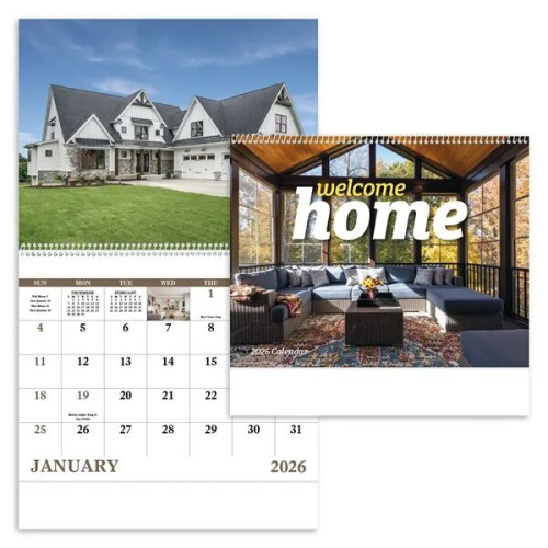 Good Value™ Welcome Home - Spiral Calendar