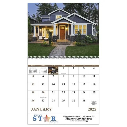 Good Value™ Welcome Home - Spiral Calendar
