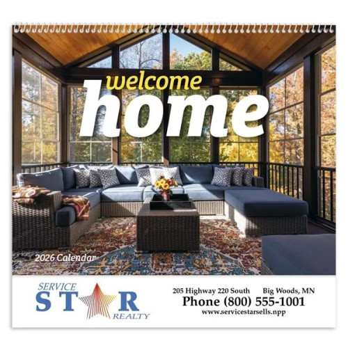 Good Value™ Welcome Home - Spiral Calendar