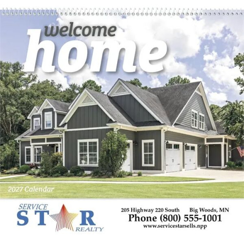 Good Value™ Welcome Home - Spiral Calendar