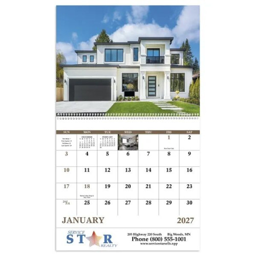 Good Value™ Welcome Home - Spiral Calendar