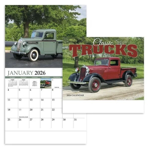 Products Classic Trucks Appointment Calendar - Stapled