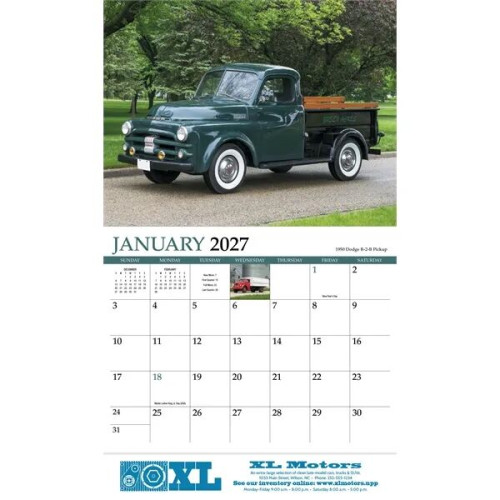 Products Classic Trucks Appointment Calendar - Stapled