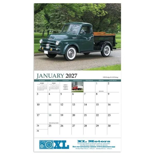 Products Classic Trucks Appointment Calendar - Stapled
