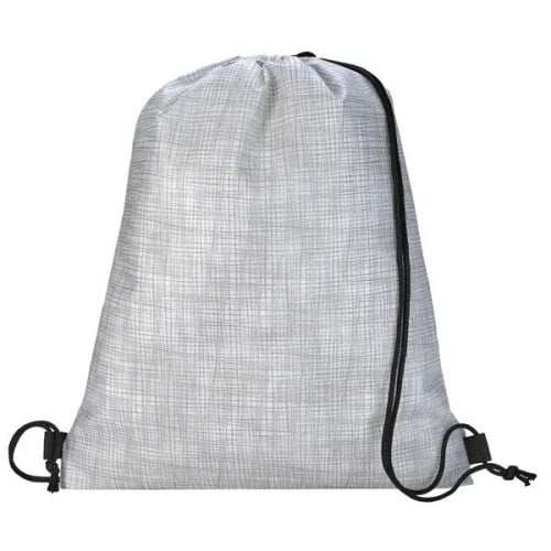 Good Value™ Non-Woven Shimmer Drawstring Backpack