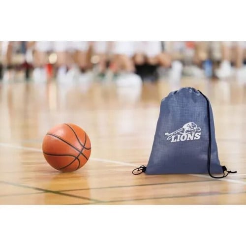 Good Value™ Non-Woven Shimmer Drawstring Backpack