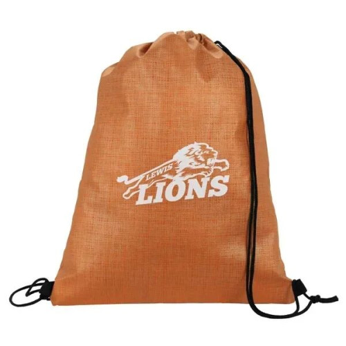Good Value™ Non-Woven Shimmer Drawstring Backpack