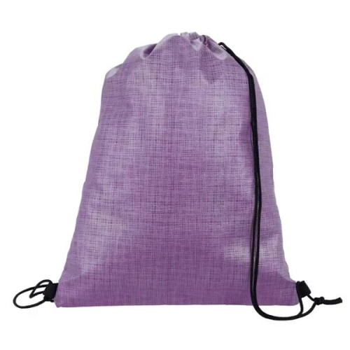 Good Value™ Non-Woven Shimmer Drawstring Backpack