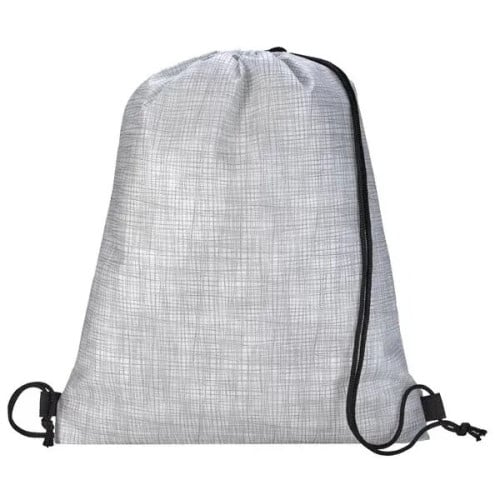 Good Value™ Non-Woven Shimmer Drawstring Backpack