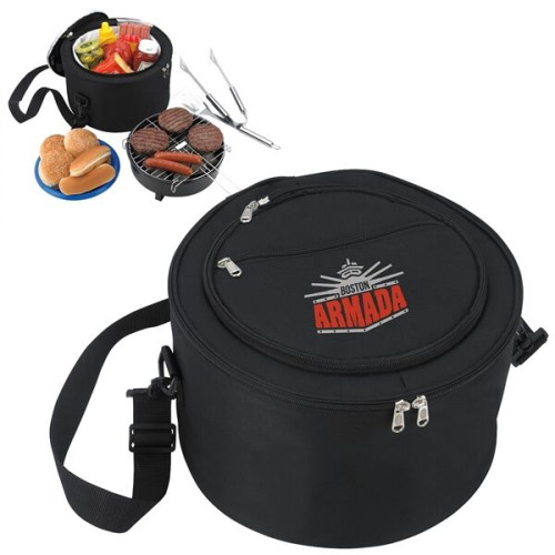 Koozie® Portable BBQ with Cooler Bag