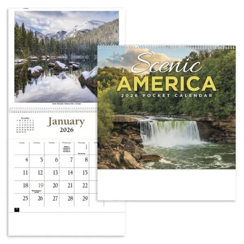 Products Scenic America® Pocket Calendar