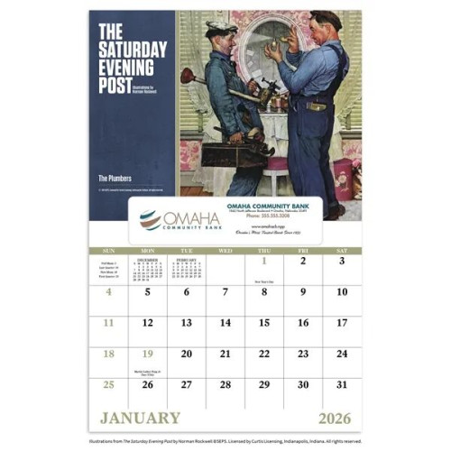 Good Value™ The Saturday Evening Post - Window Calendar