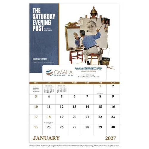 Good Value™ The Saturday Evening Post - Window Calendar