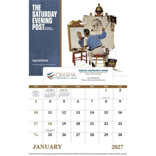 Good Value™ The Saturday Evening Post - Window Calendar