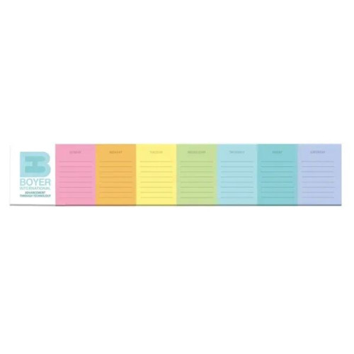 Souvenir® Sticky Note™ 12" X 2" Pad, 25 sheet