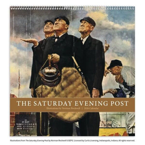 Triumph® Calendars The Saturday Evening Post Illustration...