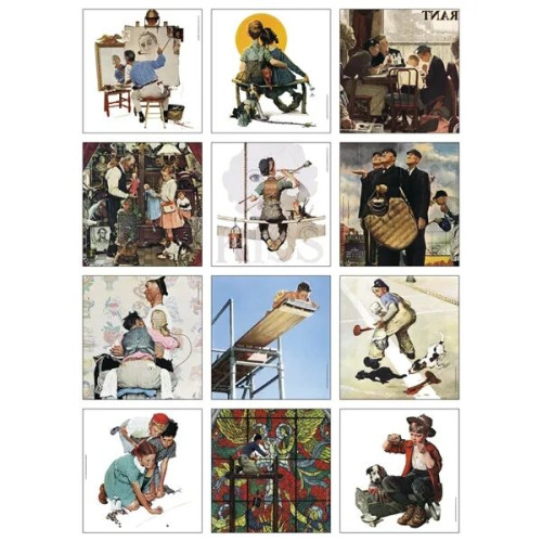 Triumph® Calendars The Saturday Evening Post Illustration...