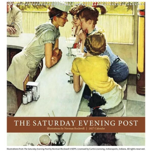 Triumph® Calendars The Saturday Evening Post Illustration...