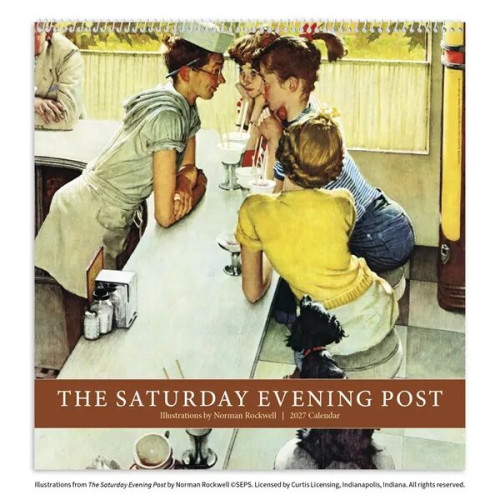 Triumph® Calendars The Saturday Evening Post Illustration...