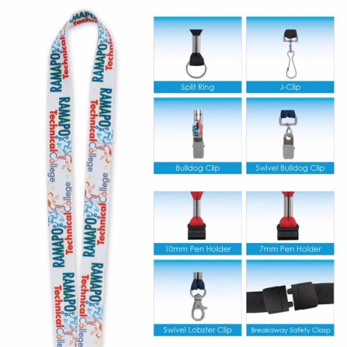 Good Value™ 3/4" Fine-Print Lanyard