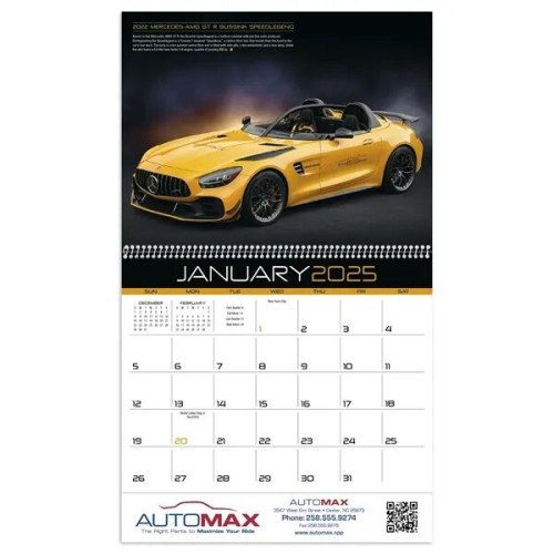 Triumph® Calendars Exotic Cars Calendar