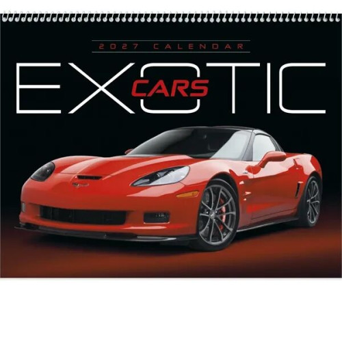 Triumph® Calendars Exotic Cars Calendar