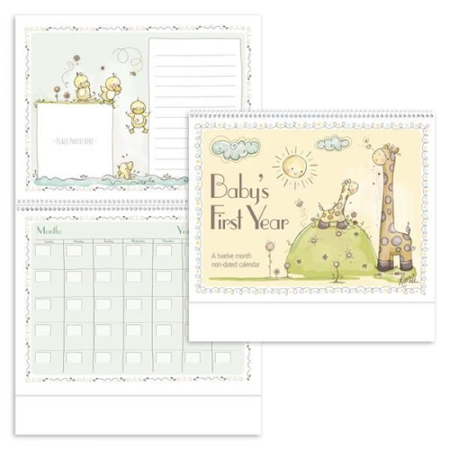 Triumph® Calendars Baby's First Year by Rachelle Anne Miller