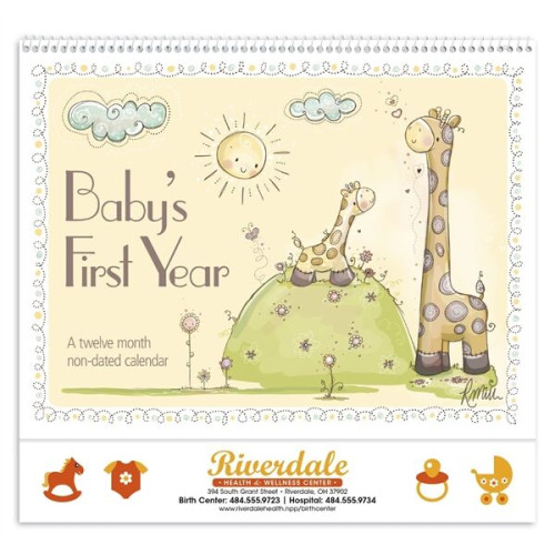 Triumph® Calendars Baby's First Year by Rachelle Anne Miller