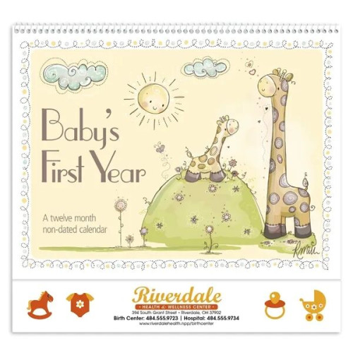 Triumph® Calendars Baby's First Year by Rachelle Anne Miller