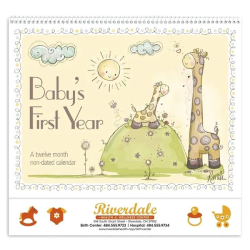 Triumph® Calendars Baby's First Year by Rachelle Anne Miller