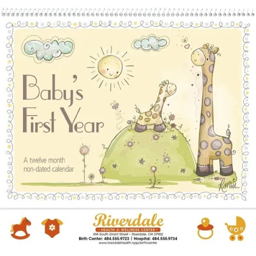 Triumph® Calendars Baby's First Year by Rachelle Anne Miller