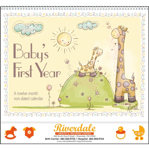 Triumph® Calendars Baby's First Year by Rachelle Anne Miller