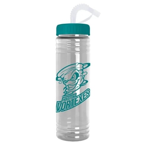 Garyline® Slim Fit Water Bottle With Straw Lid - 24 oz.
