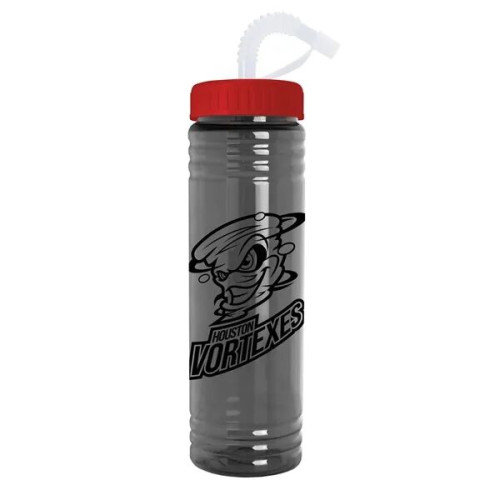 Garyline® Slim Fit Water Bottle With Straw Lid - 24 oz.