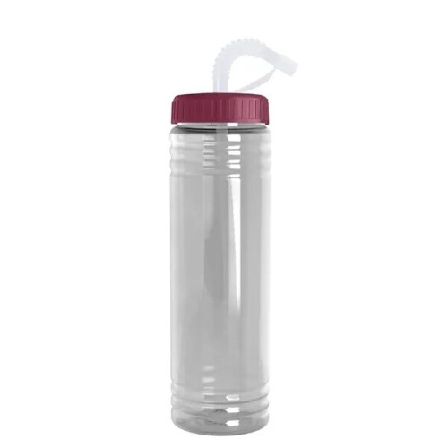 Garyline® Slim Fit Water Bottle With Straw Lid - 24 oz.