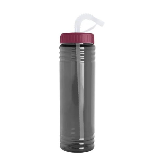 Garyline® Slim Fit Water Bottle With Straw Lid - 24 oz.