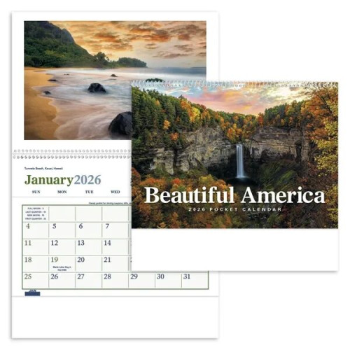 Triumph® Calendars Beautiful America Pocket Calendar