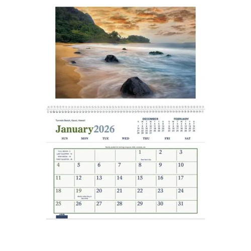Triumph® Calendars Beautiful America Pocket Calendar